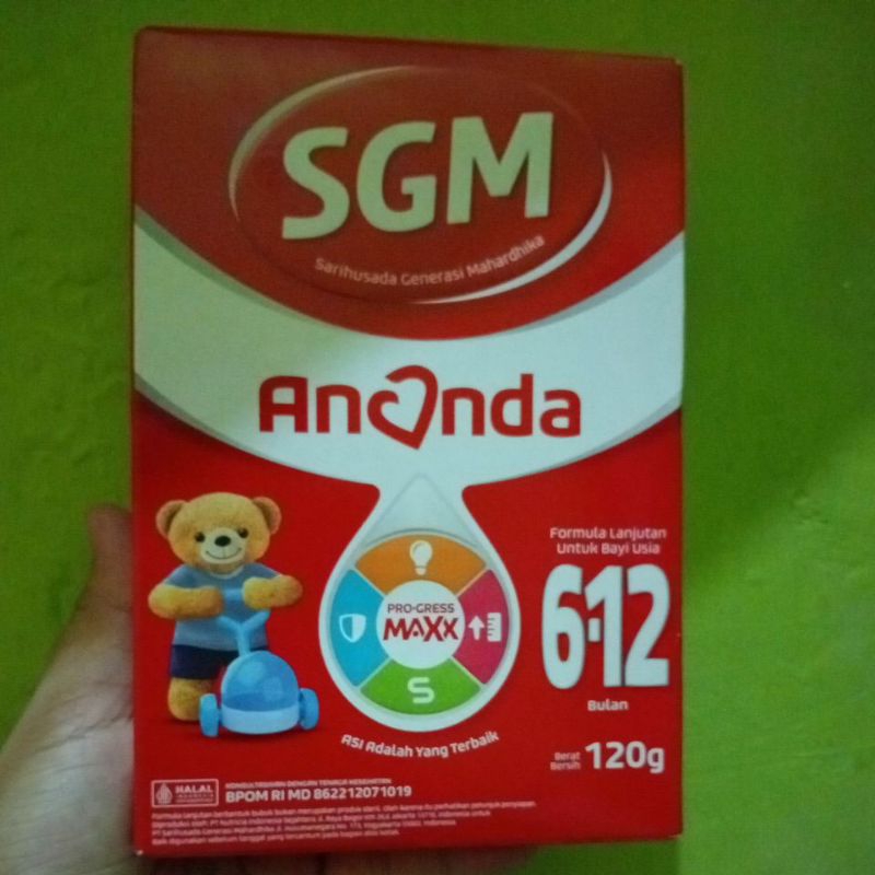 

susu SGM ananda 6-12 bulan