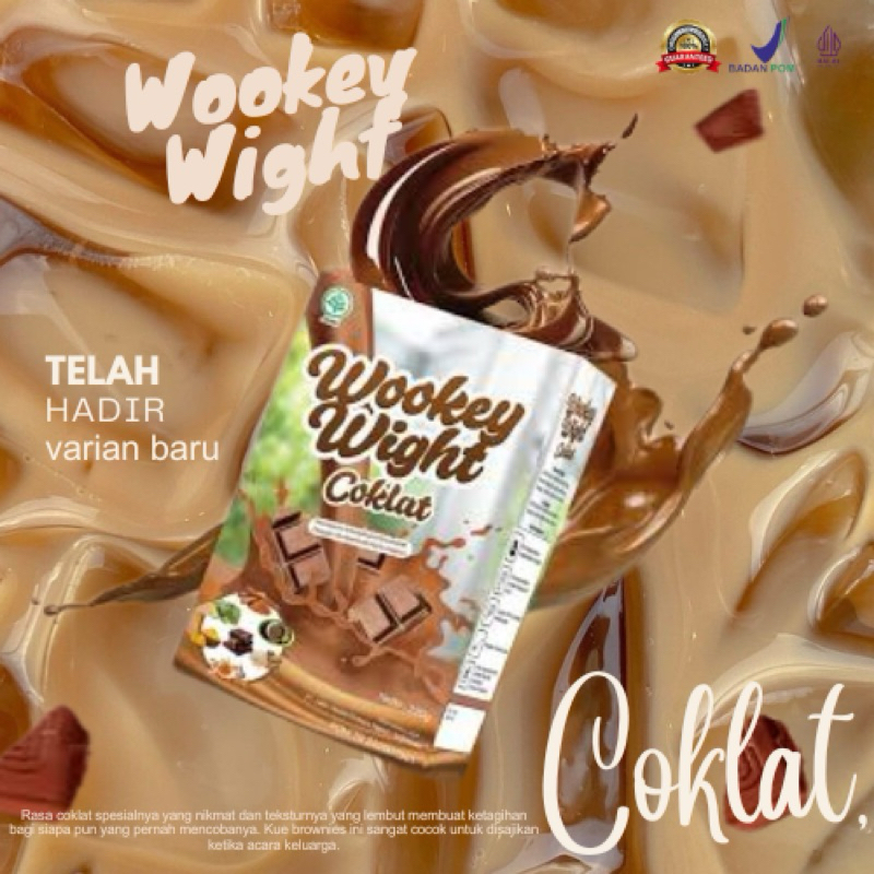 

Wookey Wight RASA COKLAT - Susu Bernutrisi Penambah Berat Badan Dan Penggemuk Original Penambah Nafsu Makan Alami Original