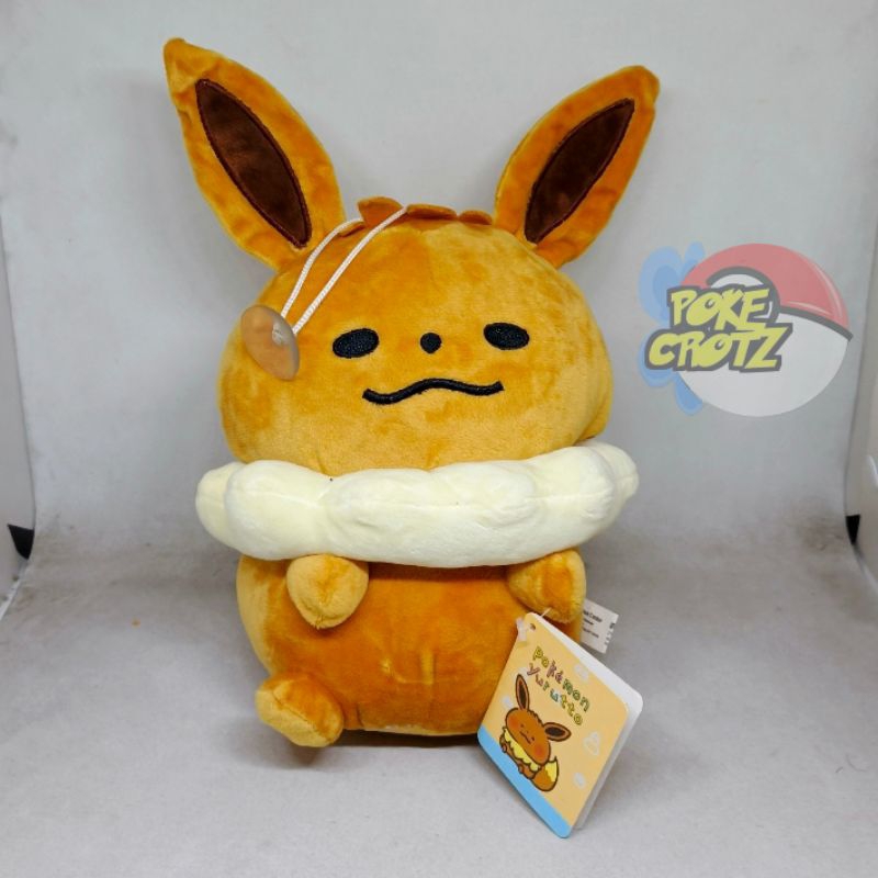 Boneka eevee pokemon yurutto tag plush 20cm