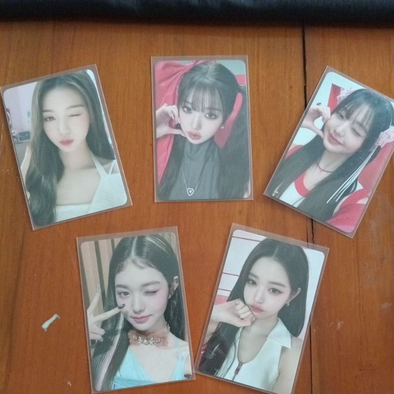 photocard wonyoung ive official