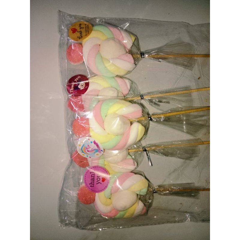 

paket jualan marsmalow tusuk bentuk bulat