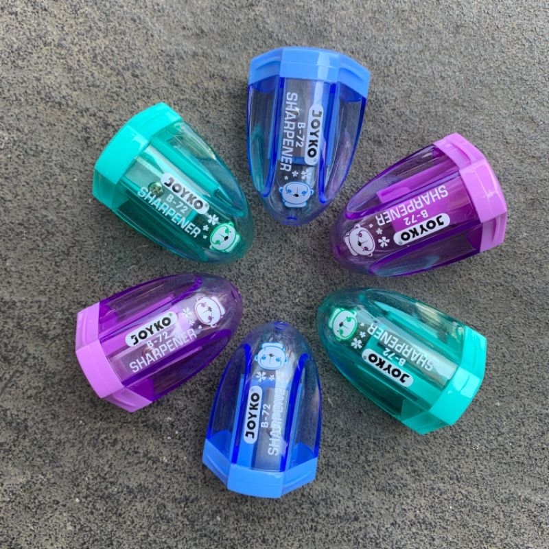 

Rautan Pensil Sharpener Joyko B-72 ( Set 3 Pcs ) [ Original ]