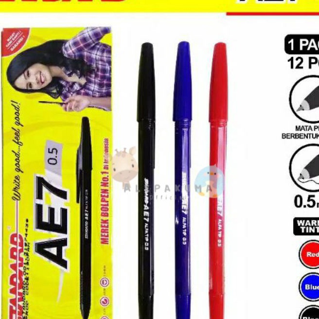 

Bonus PEN STANDART AE 7 PULPEN STANDART AE 7