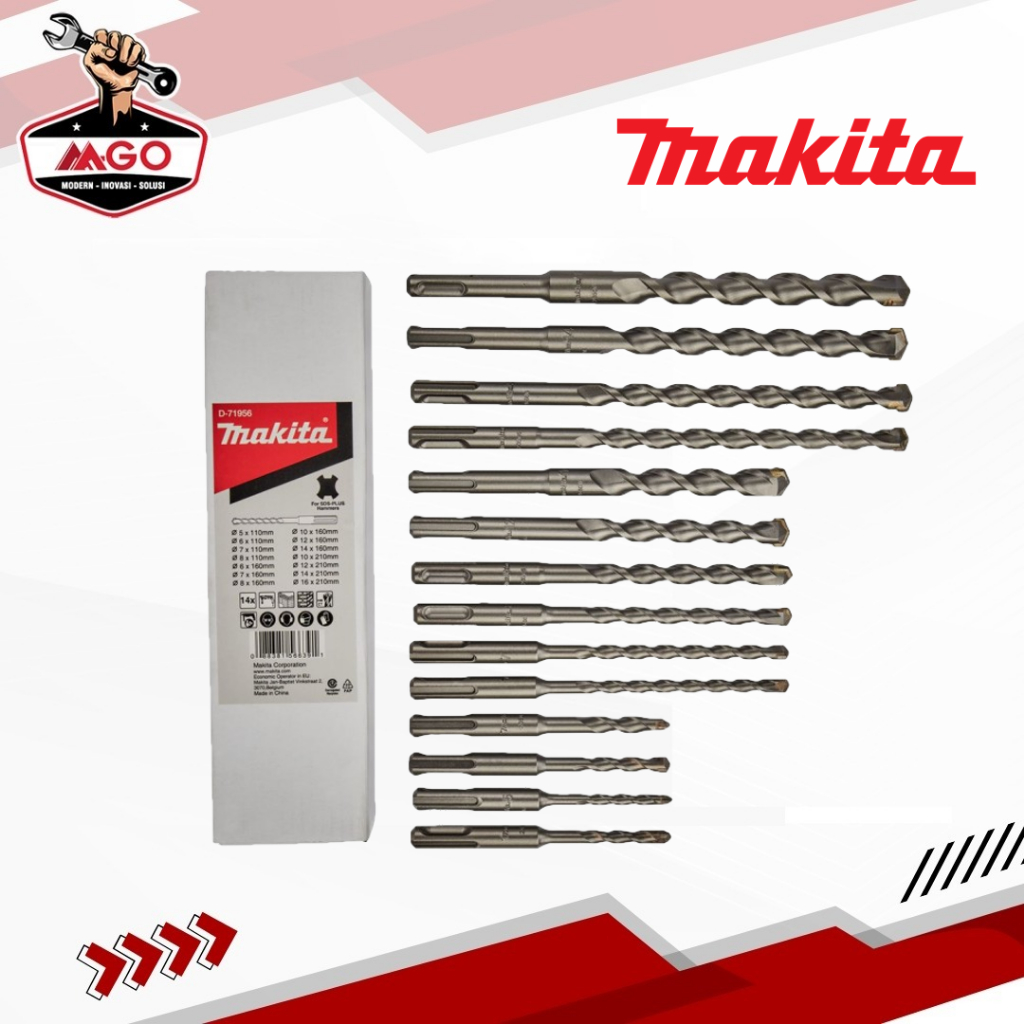 Mata Bor Beton / Masonry Drill Bits MAKITA