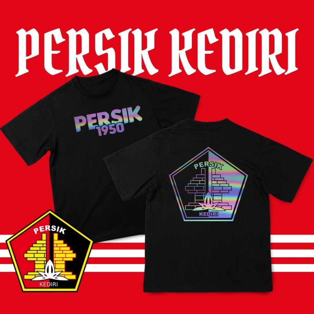 Kaos PERSIK KEDIRI Day 1950 Reflektif Djajati Laskar Jayabaya Macan Putih
