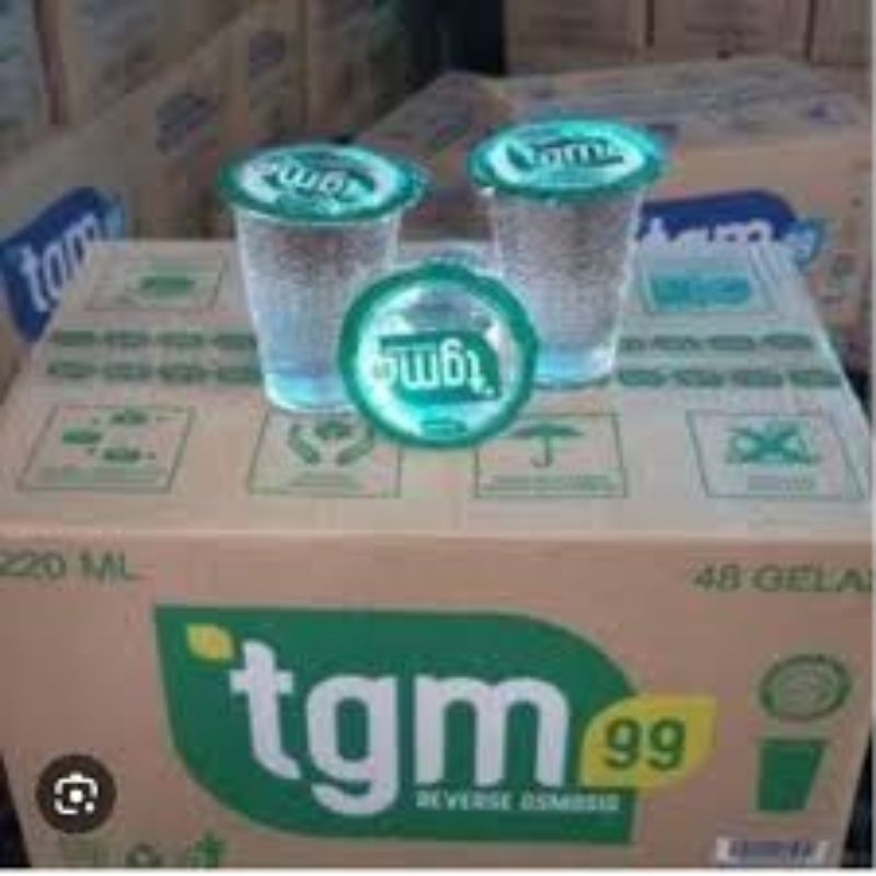 air minum TGM CUP/gelas 1 dus