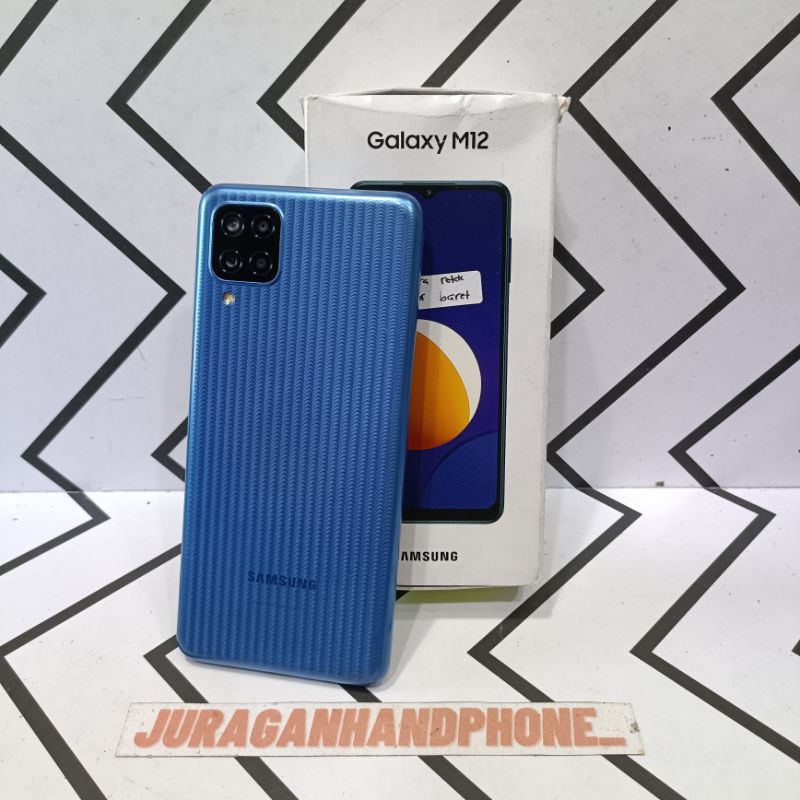 SAMSUNG M12 4/64GB HP SECOND BEKAS - LANGSUNG CEK DESKRIPSI