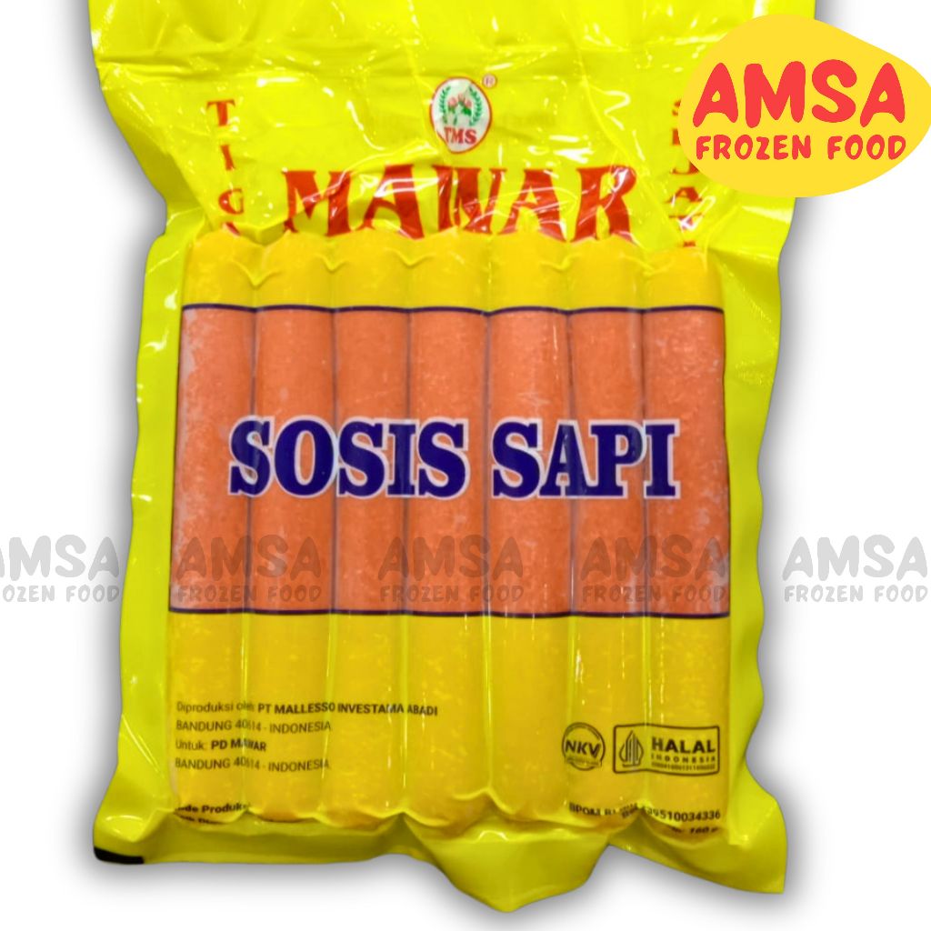 

Mawar Sosis Sapi isi 7 pcs 160 gr / Sosis Sapi Mawar isi 7