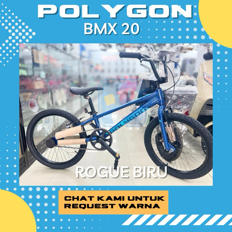 SEPEDA ANAK LAKI LAKI COWOK BMX 20 POLYGON ROGUE [ PROMO LAMONGAN ]