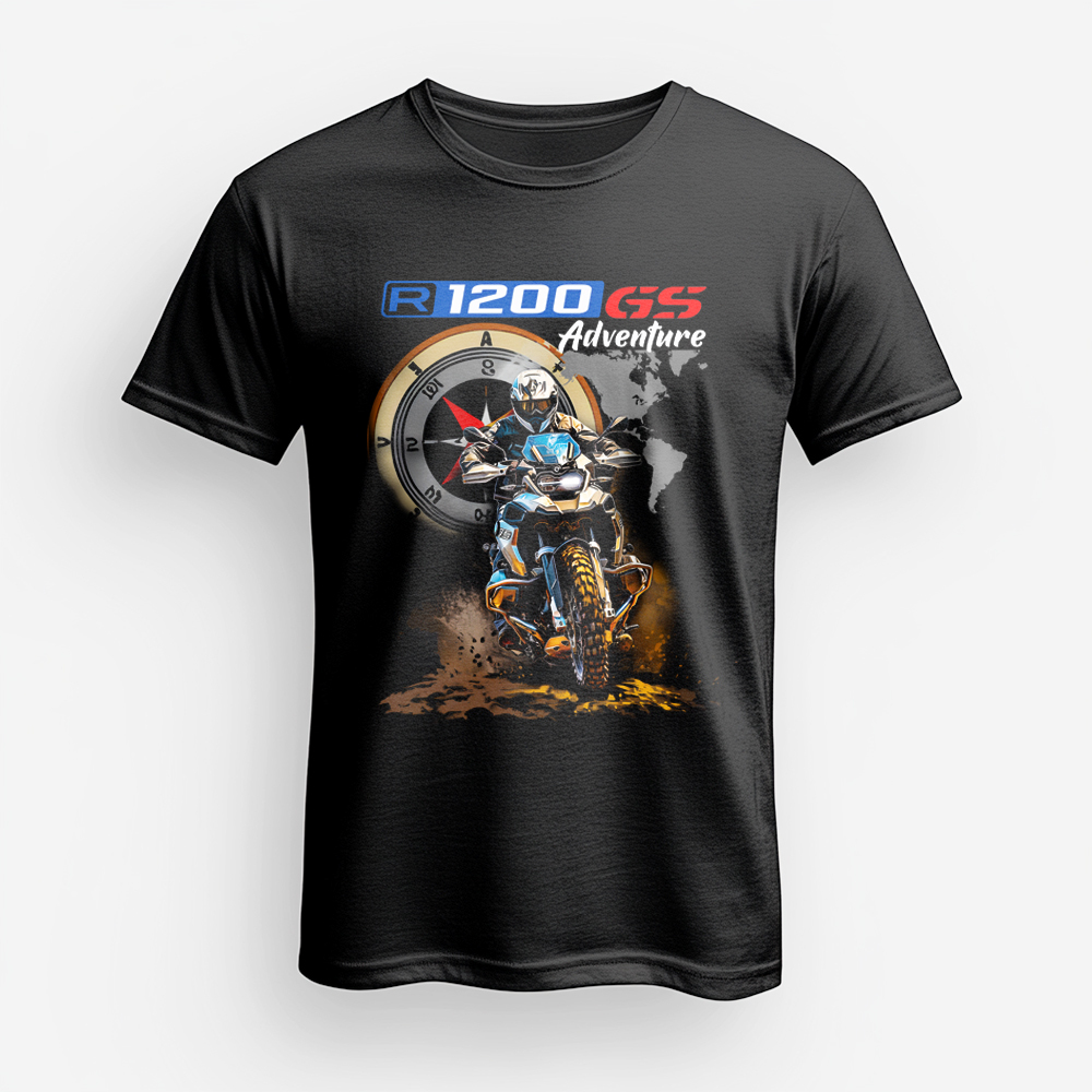 Kaos Motor Adventure Touring - Original Cotton Combed 24s