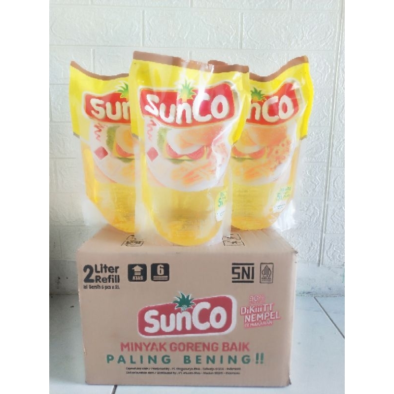 

minyak goreng sunco Refill kemasan 2 kg