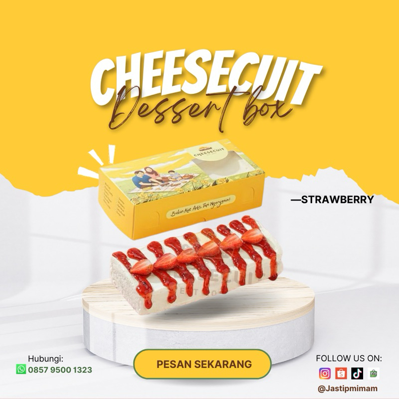 

[INSTANT/PAXEL BACA DESKRIPSI] CHEESECUIT BANDUNG ALL VARIANT