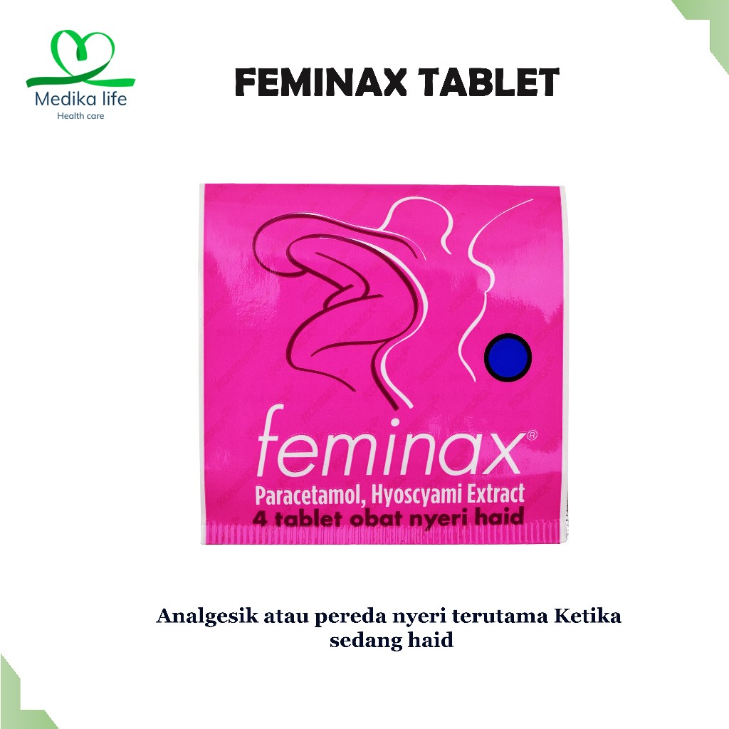 FEMINAX LANCAR HAID PEREDA NYERI HAID Nyeri Haid 4 Tablet