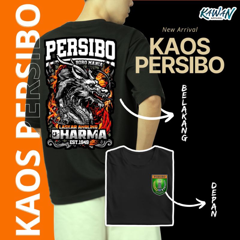 Kaos Persibo / Kaos Persibo Bojonegoro / Kaos Custom