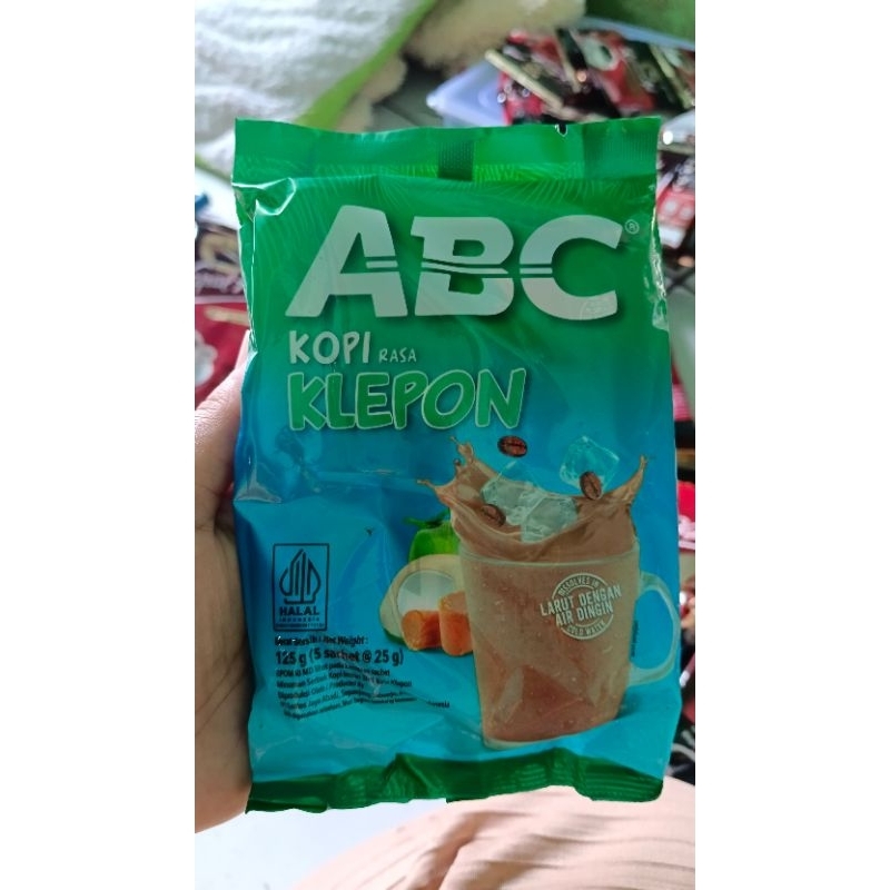 

kopi ABC klepon 1 pack isi 5 sachet