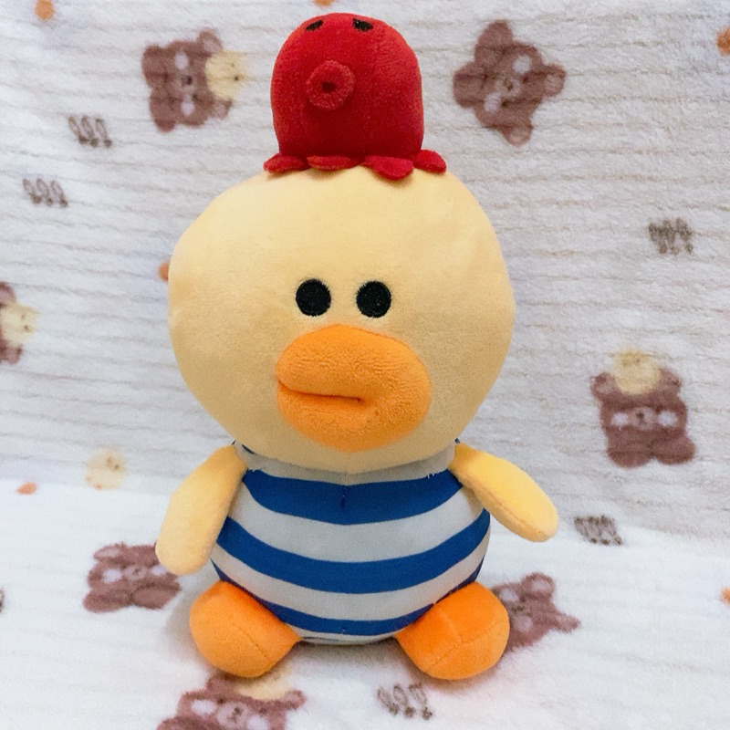 BONEKA BEBEK KUNING SALLY DUCK LINE FRIENDS PRELOVED AYAM LUCU