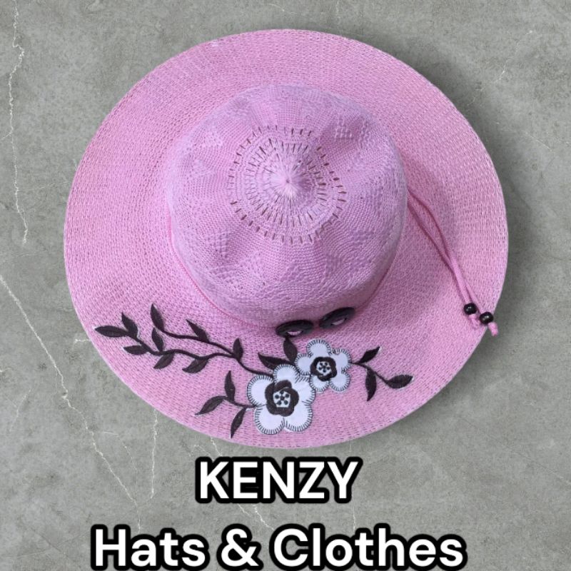 Topi Pantai Rajut Batok/Topi Pantai/Topi Jualan/Topi Pantai Keren Topi Pantai Import Topi Bunga Bato