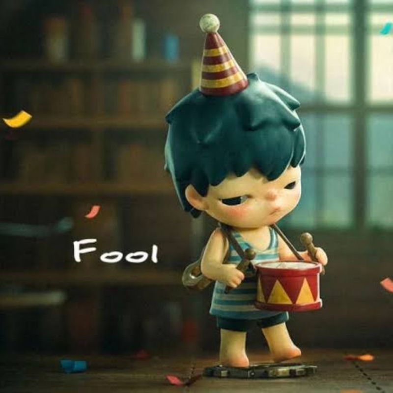 Hirono Mime SEALED Foil Original POP MART Indonesia - Varian Fool