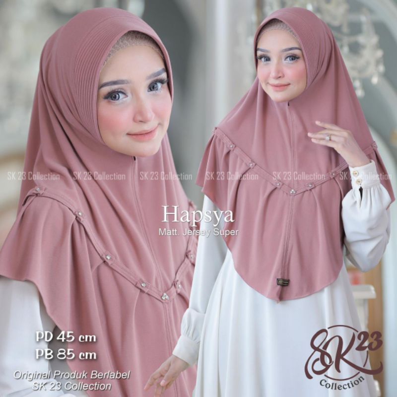 JILBAB HAPSYA ORI SK23 COLLECTION