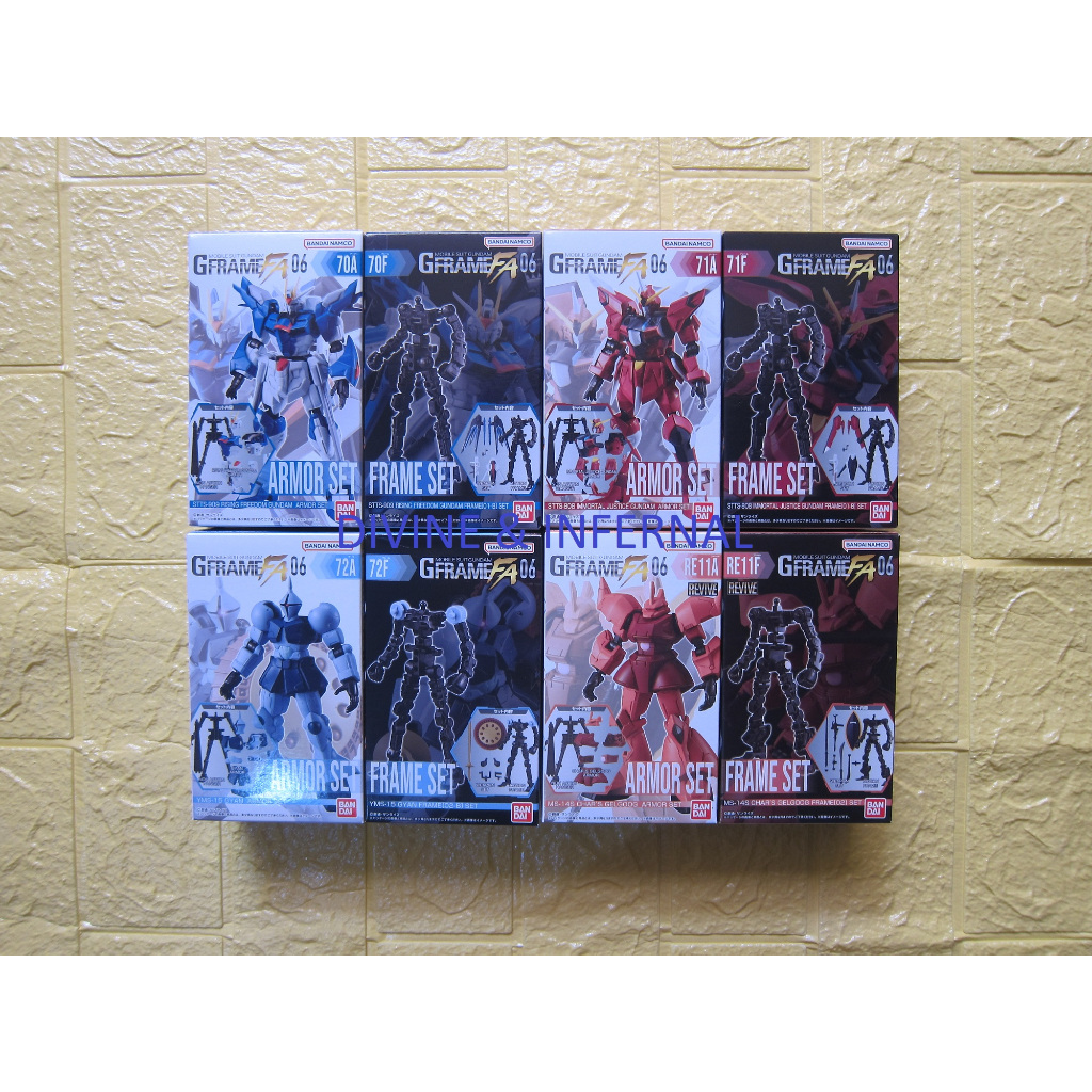 BANDAI MOBILE SUIT GUNDAM G FRAME FA06