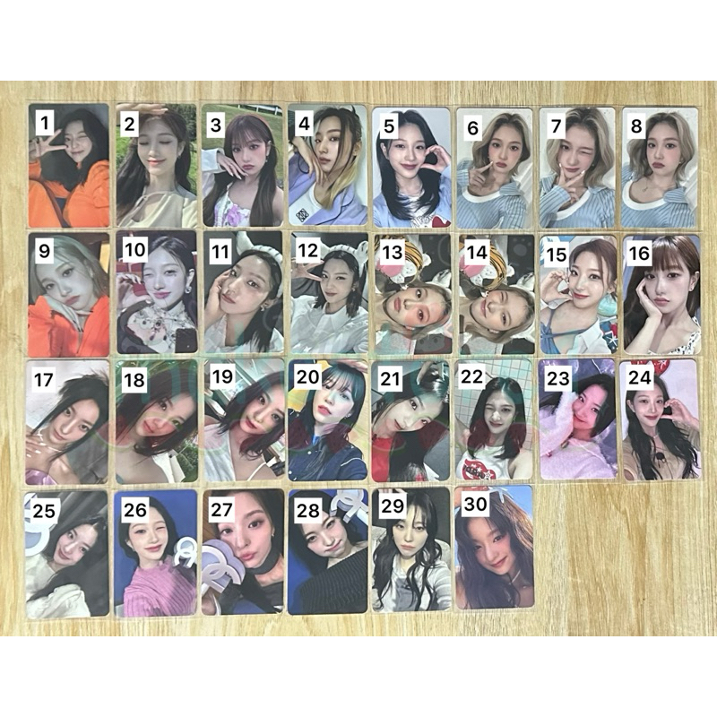 pc fromis_9 saerom hayoung jiwon jisun seoyeon chaeyoung nagyung jiheon photocard album pob broadcas