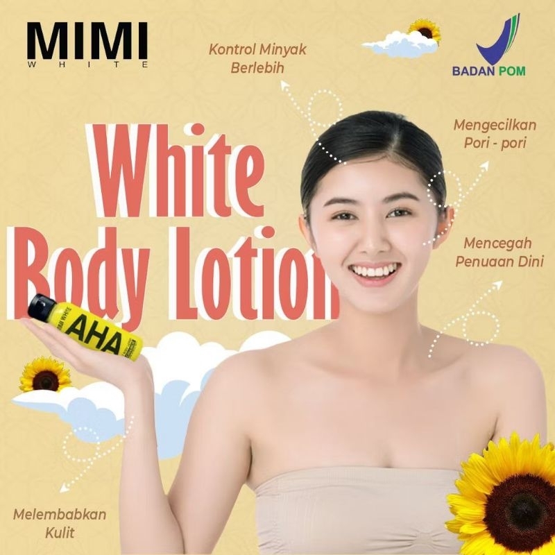 MIMI WHITE AHA WHITE BODY lotion INTENSIVE AHA 70gr