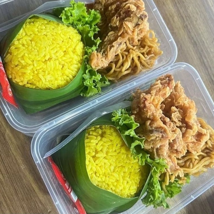 

Dapur Hemat - Paket Nasi Kuning Ayam Crispy Paling Murah Lengkap Lezat Higenis