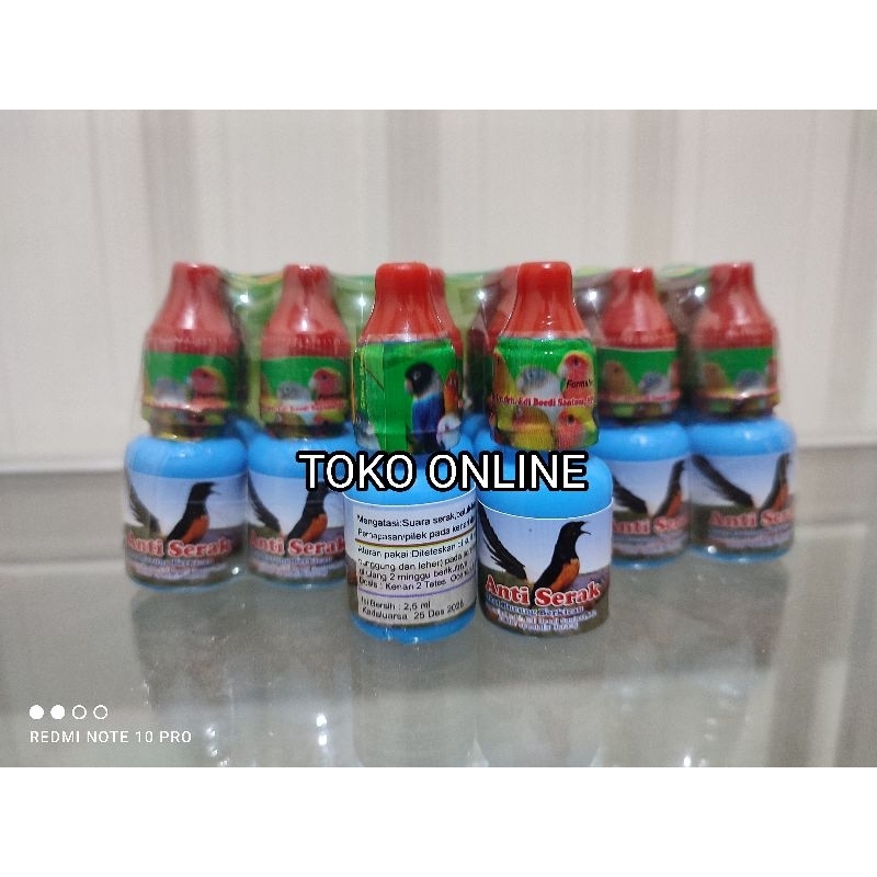 ANTI SERAK dr edhi obat burung serak