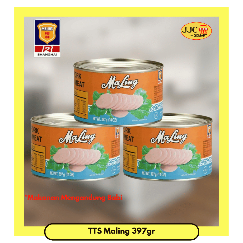 

Maling TTS 397gr & 170gr | Pork Luncheon | Maling Daging Babi