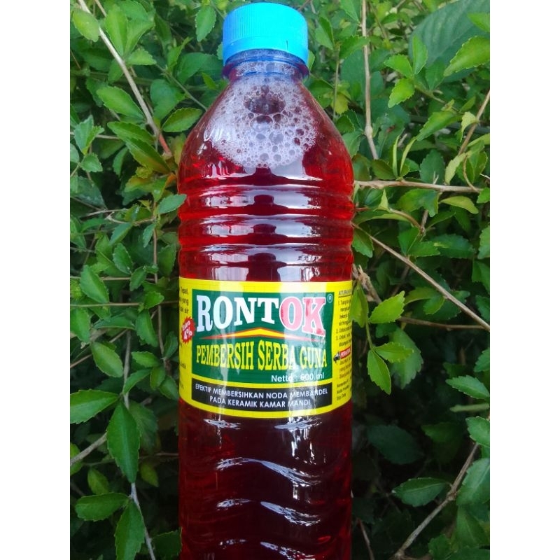 Rontok Pembersih Serbaguna ±600 ml, Rontok Original, Rontok Pembersih Kamar Mandi, Rontok Kamar Mand