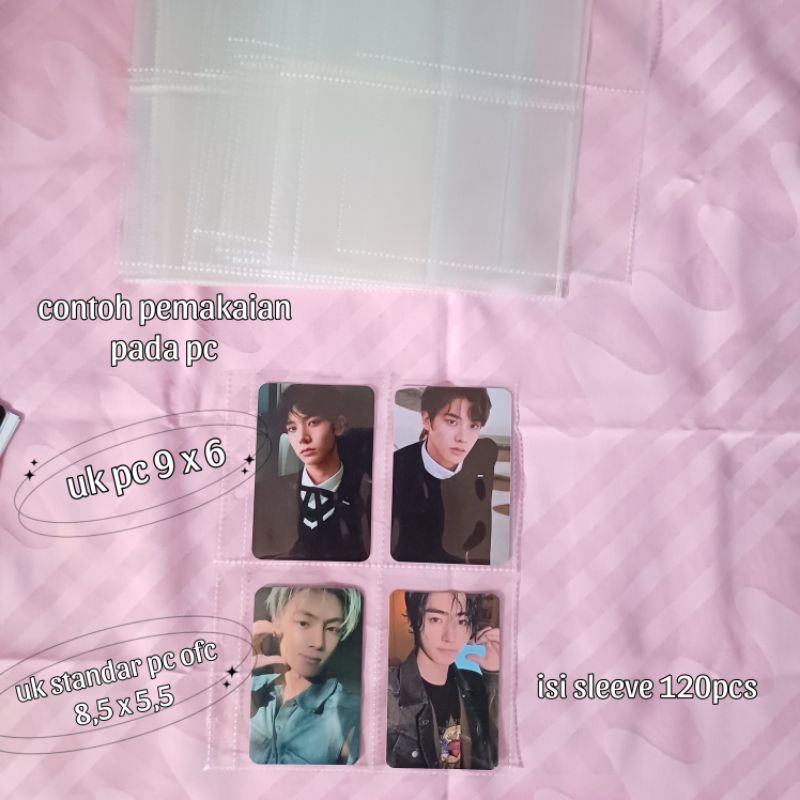 

[SALE] 1pcs Sleeve Binder Photocard KPOP ukuran A5