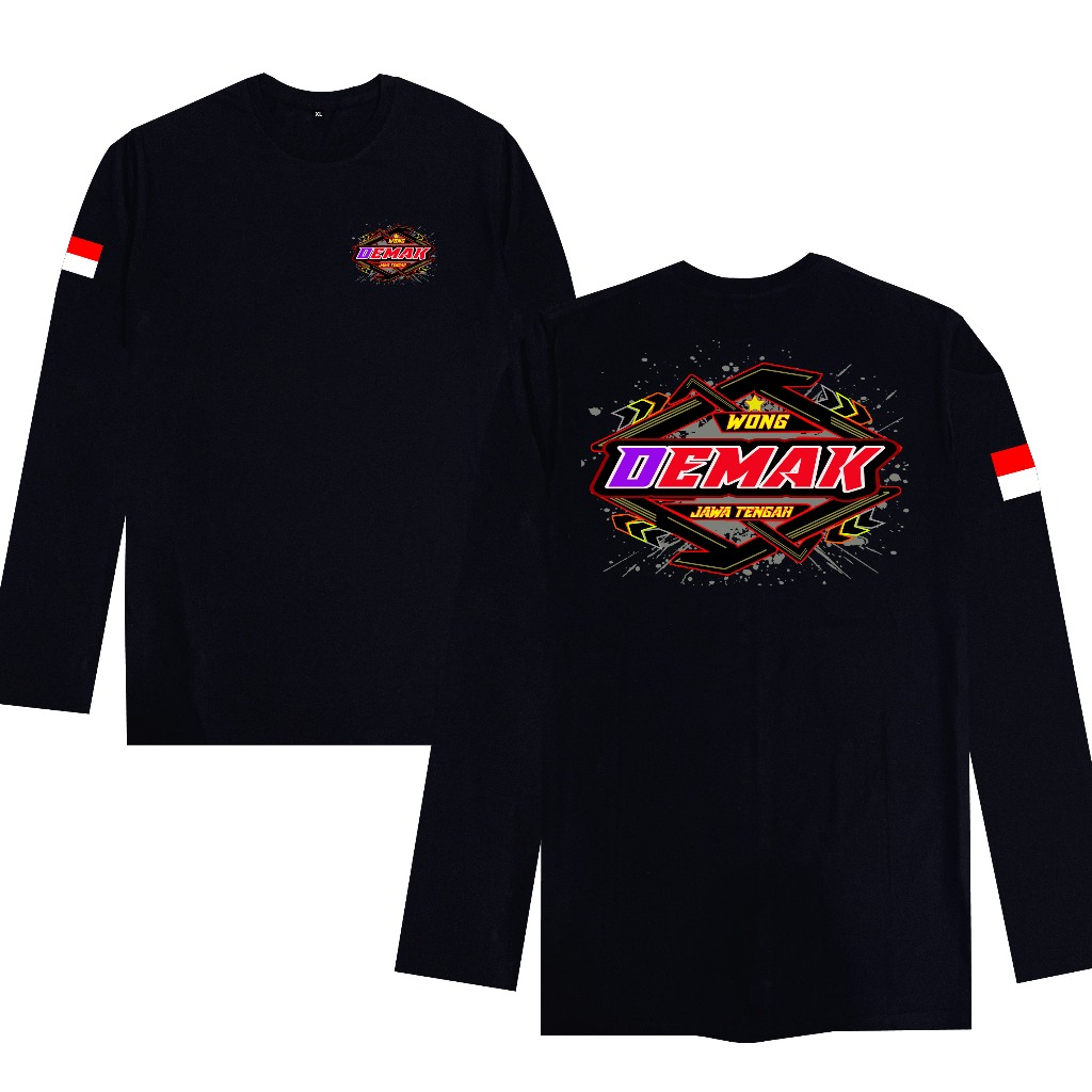 KAOS WONG DEMAK M2 COTTON COMBED 24S TEBAL BISA COD KAOS DISTRO KAOS KEREN