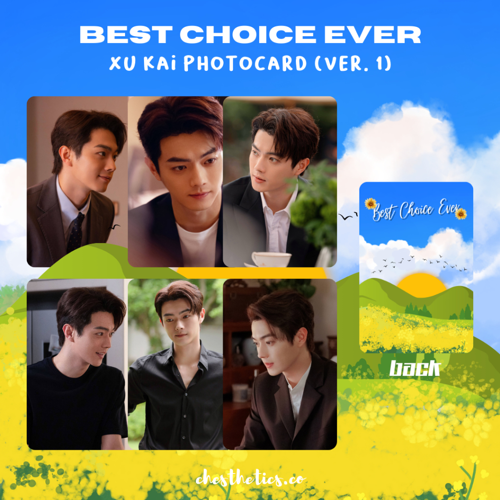 Best Choice Ever CDrama China Chinese Drama Photocard Aktor Xu Kai Xukai Yang Zi Yangzi | chesthetic