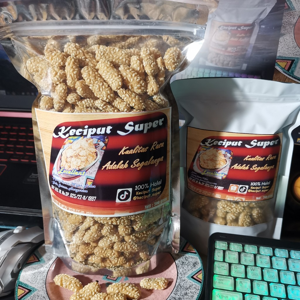 

Keciput Super-Manis Gurih + Renyah -- Nett 1000 gram (500x2)