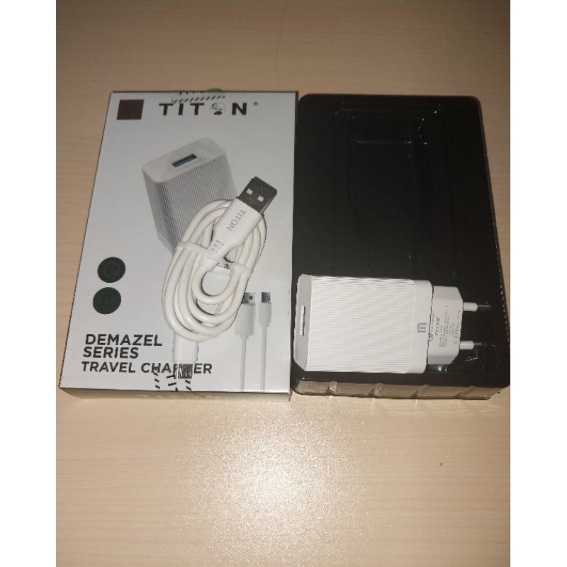 TITON charger micro usb FAST charging ORIGINAL cas hp micro casan hp