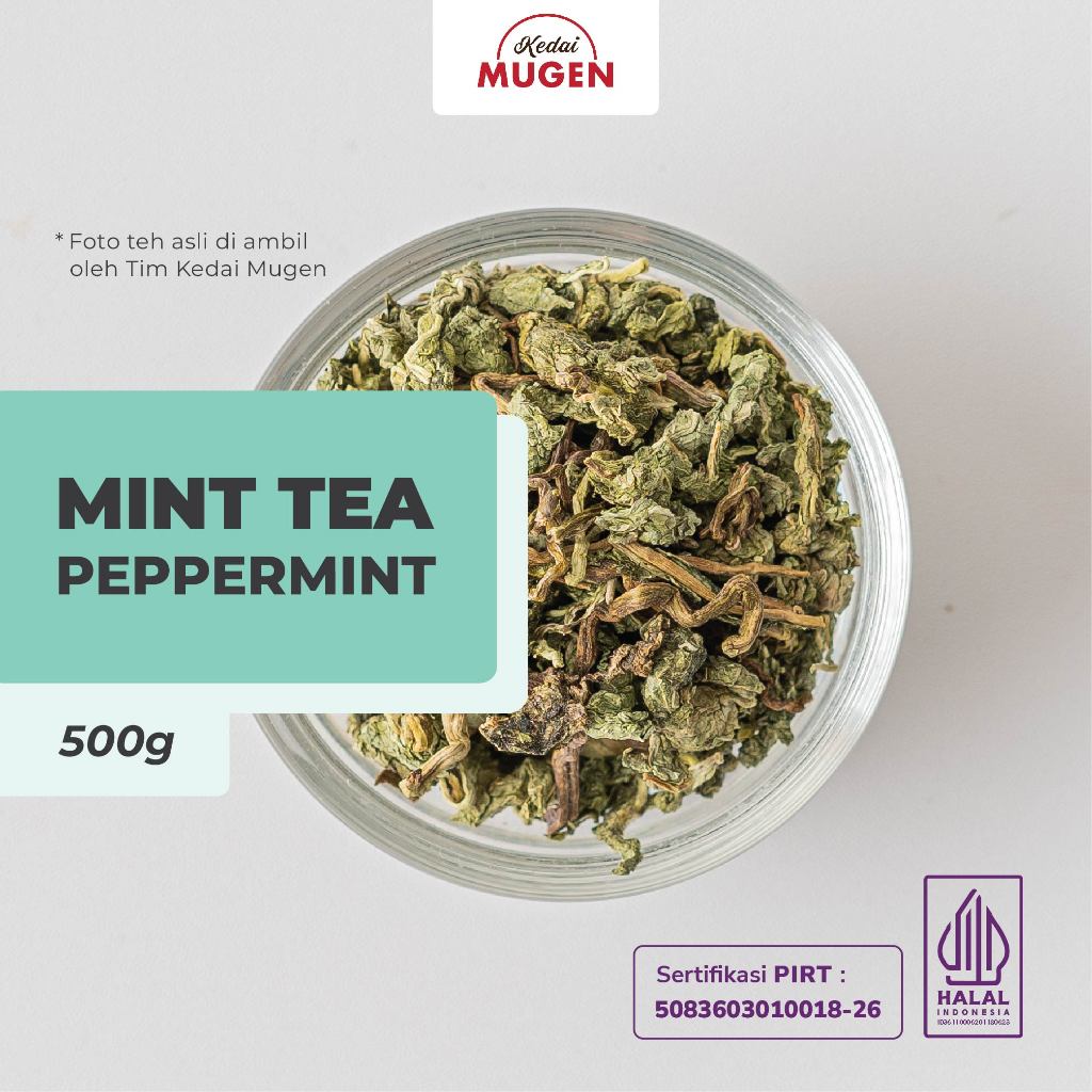 

Kedai Mugen - Peppermint Tea - Mint Tea - Teh Peppermint Grosir 500g 1/2 kg