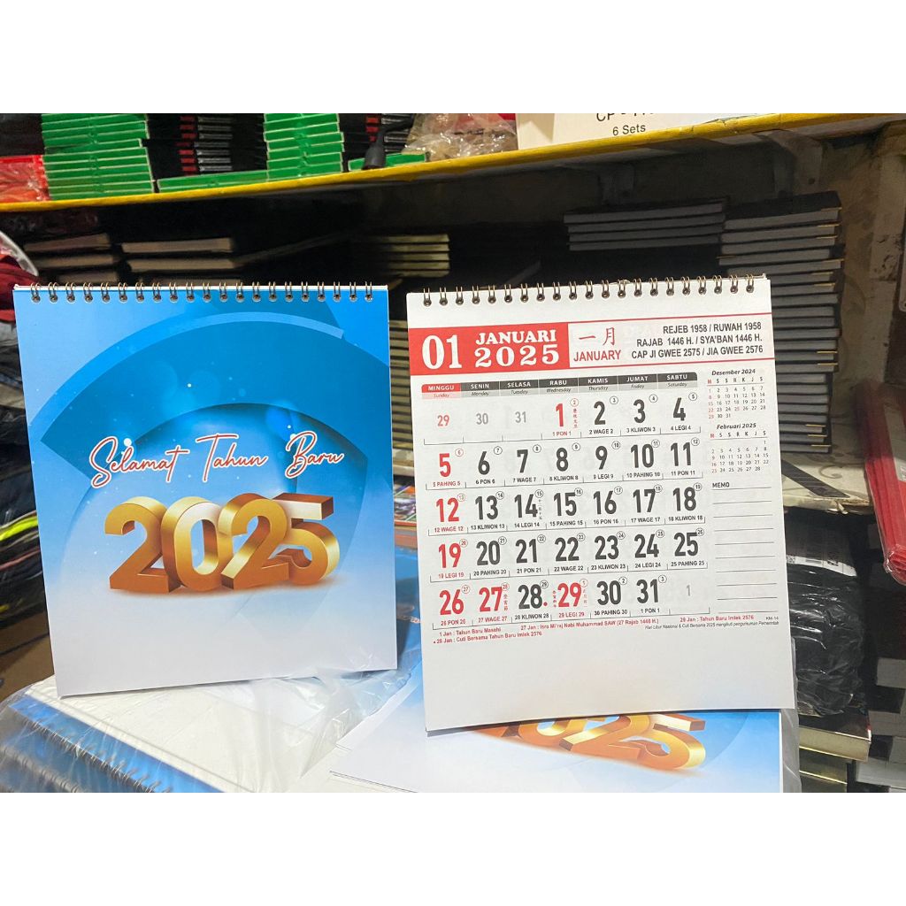 

KALENDER KERJA MEJA ANGKA HITAM 2025 - HITAM TINGGI dan lebar
