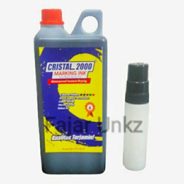 

Murah Tinta Spidol Permanent Karung Refill Cristal 2 Kemasan 1 Liter