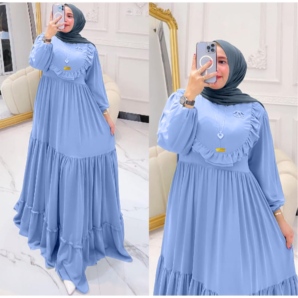 GAMIS MUSLIM TERBARU TRENDI MASA KINI GAMIS MUSLIM WANITA MODEL BARU