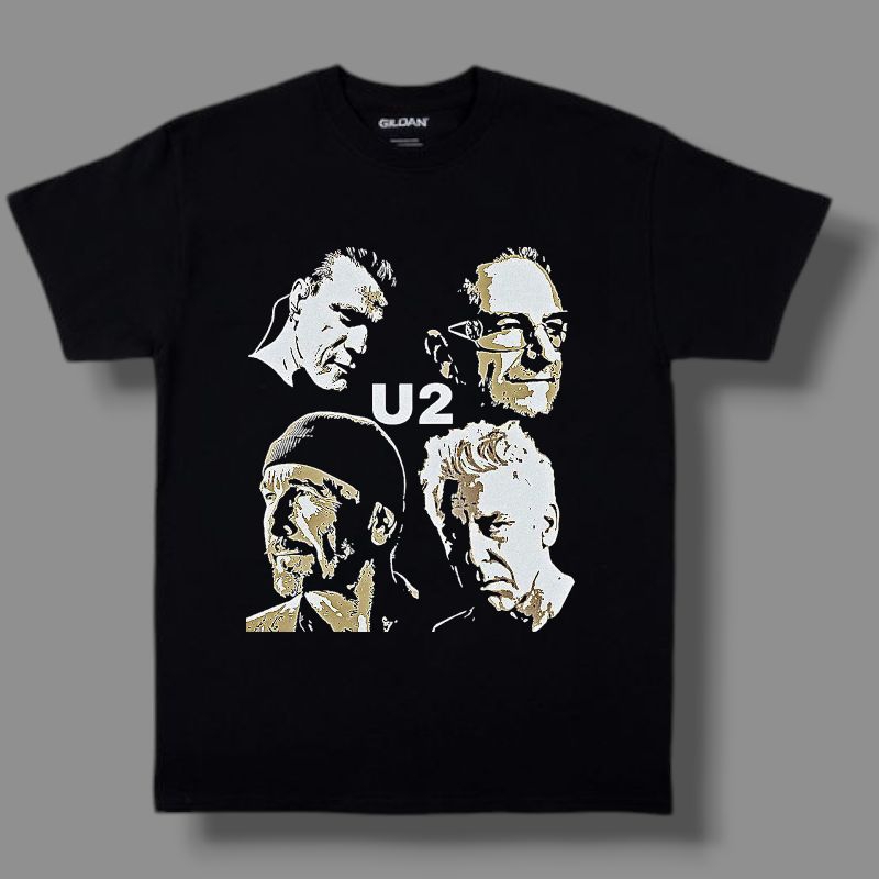 Kaos Band U2/Tshirt Musik/U2 Band