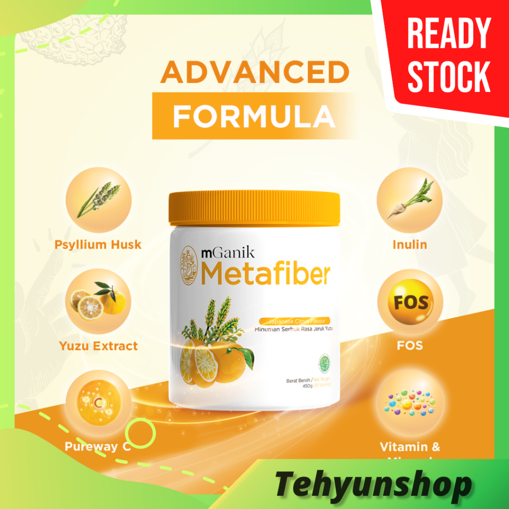 ORIGINAL Mganik Metafiber dan Mganik Multigrain