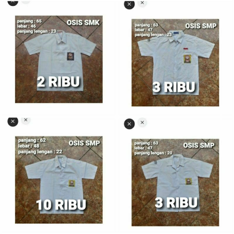 

SERAGAM SEKOLAH SMA & SMP