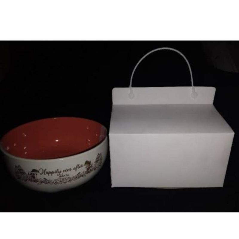 

BOX MANGKOK TWO TONE 15 X 15 X 8 READY STOK