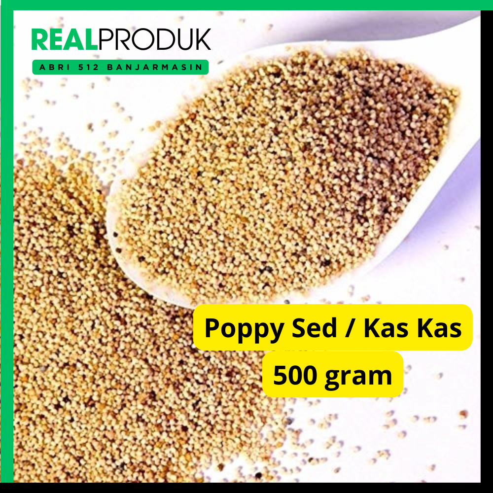 

512.AA3 >> Kas Kas / White Poppy Seed Murni Premium 500gr
