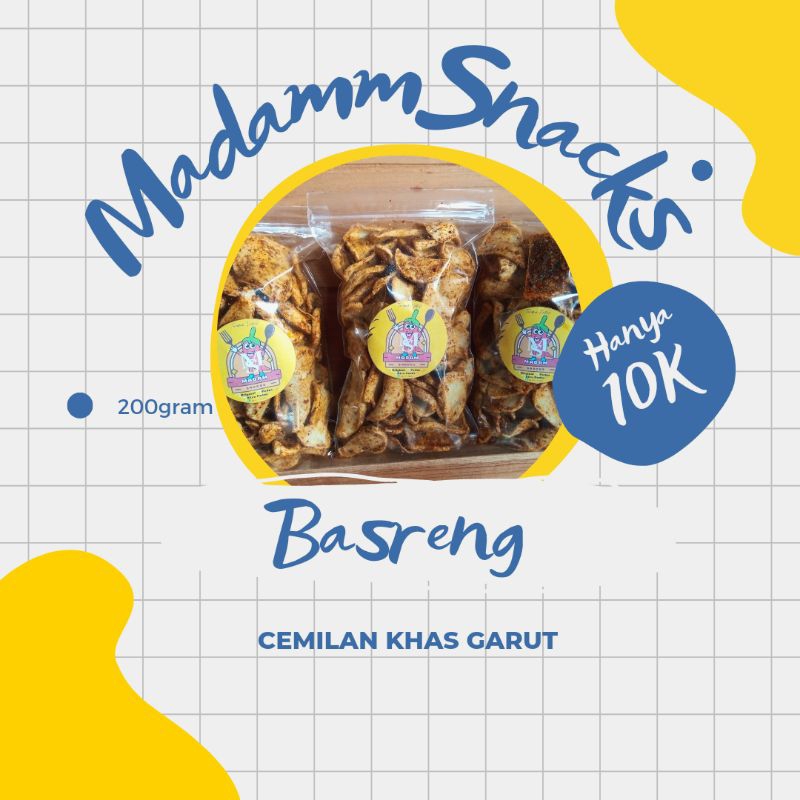 

BASRENG|CIKRUH|GurihPedas/Cemilan KHAS GARUT 200gram
