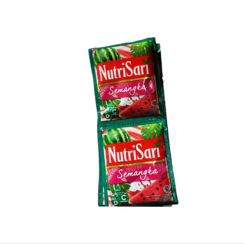 

NutriSari Semangka Powder - Minuman Serbuk Instan (1 Renceng/10 Sachet)