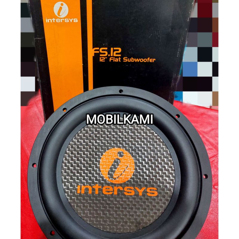 Subwoofer Intersys Slim 12 Inch FS12 Flat