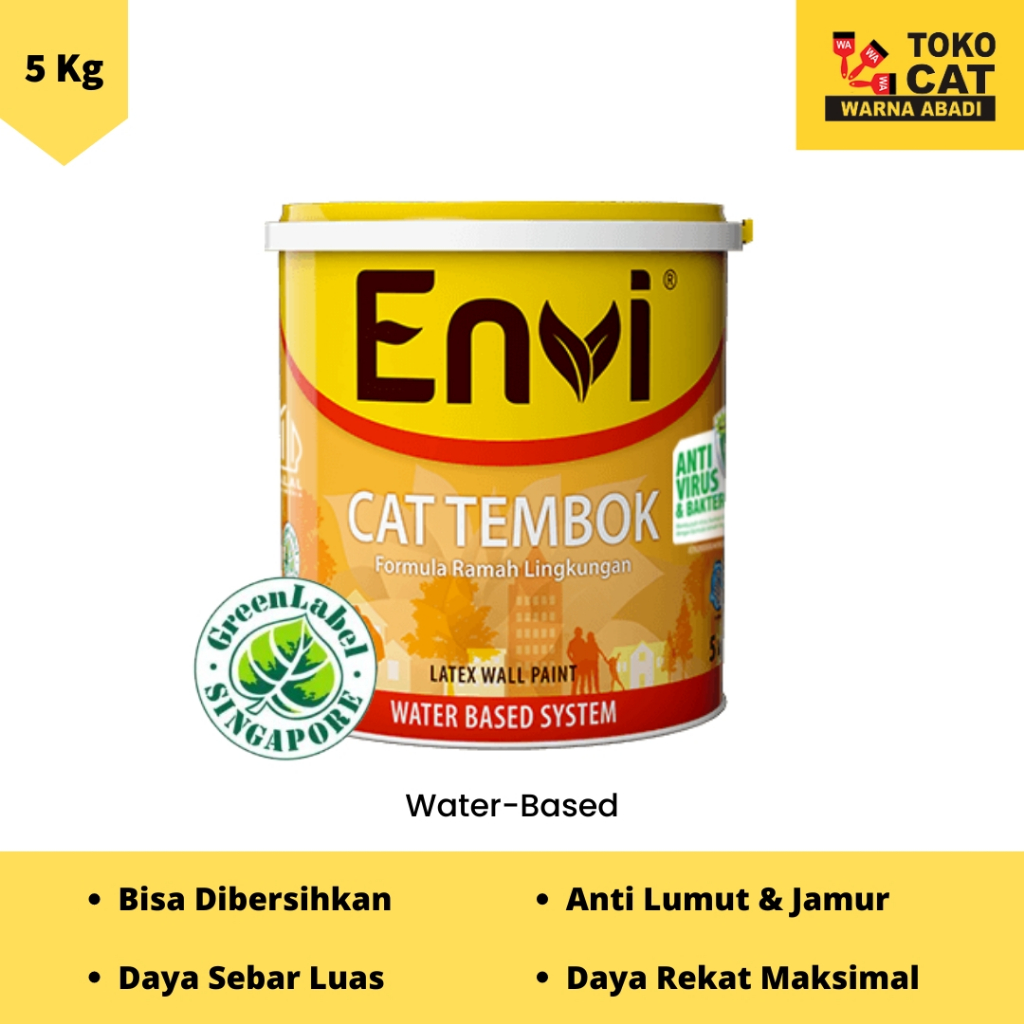 ENVI CAT TEMBOK INTERIOR 5 KG