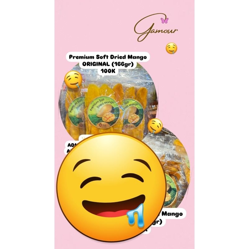 

GRACEAMOUR PREMIUM SOFT DRIED MANGO ORIGINAL THAILAND
