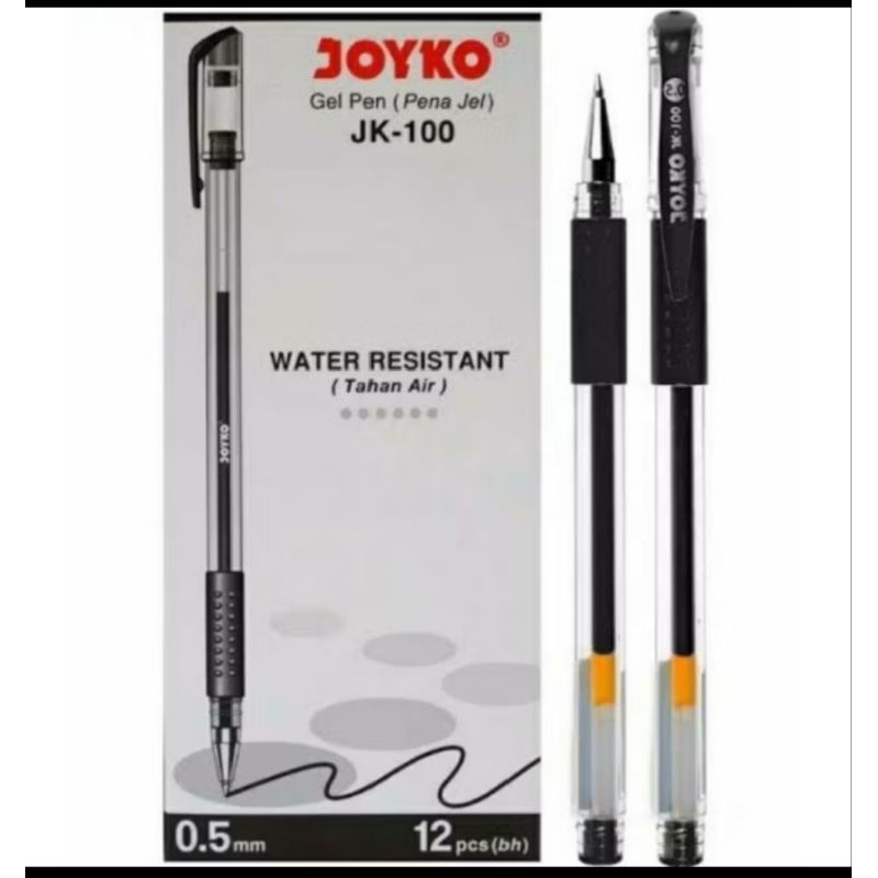 

PULPEN GEL JOYKO JK 100 (ISI 12PCS)